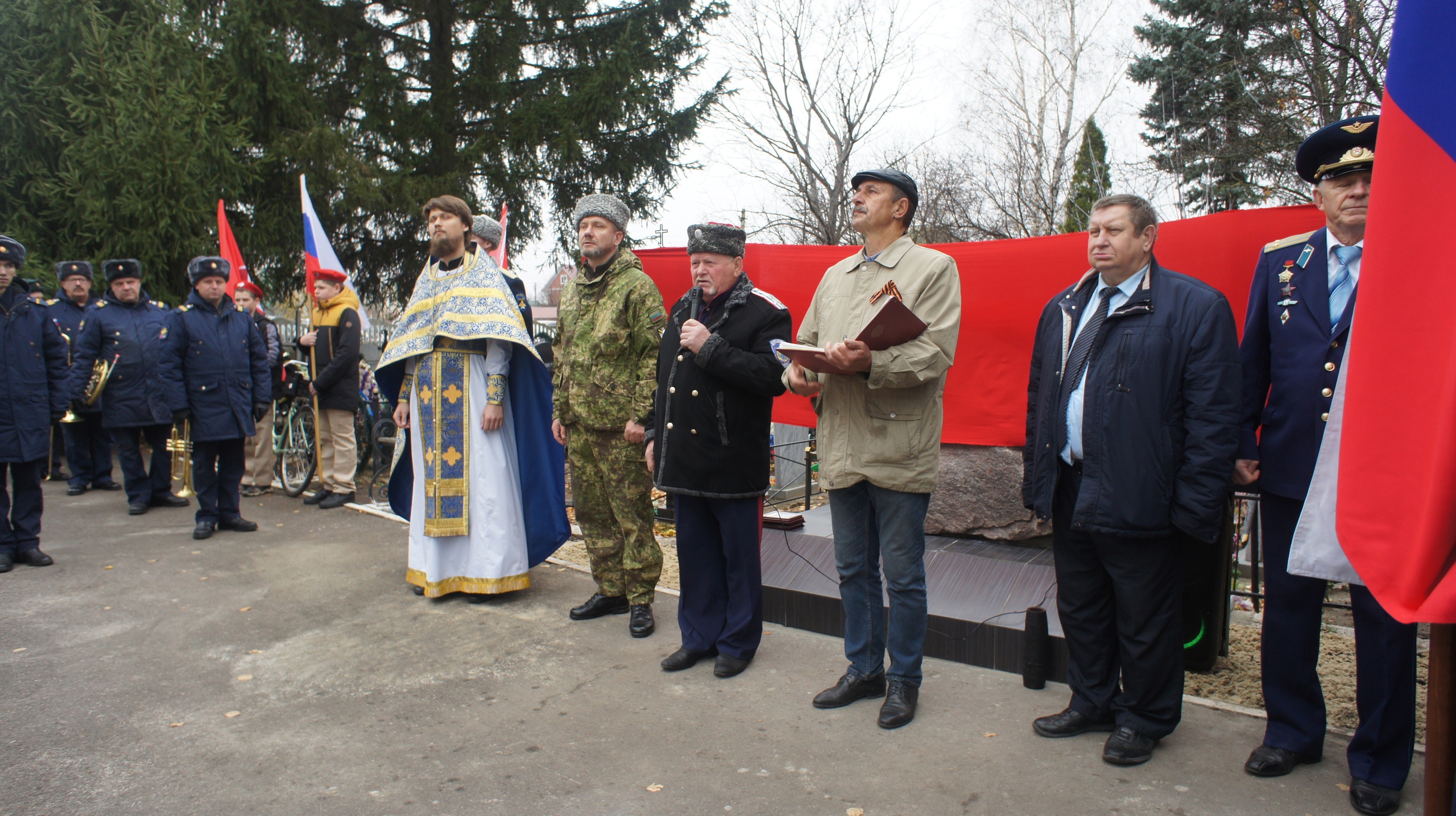 В Углянце открыли памятник русскому воинству. | 06.11.2023 | Воронеж -  БезФормата